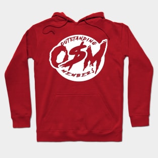 OSM Fancy Design White Hoodie